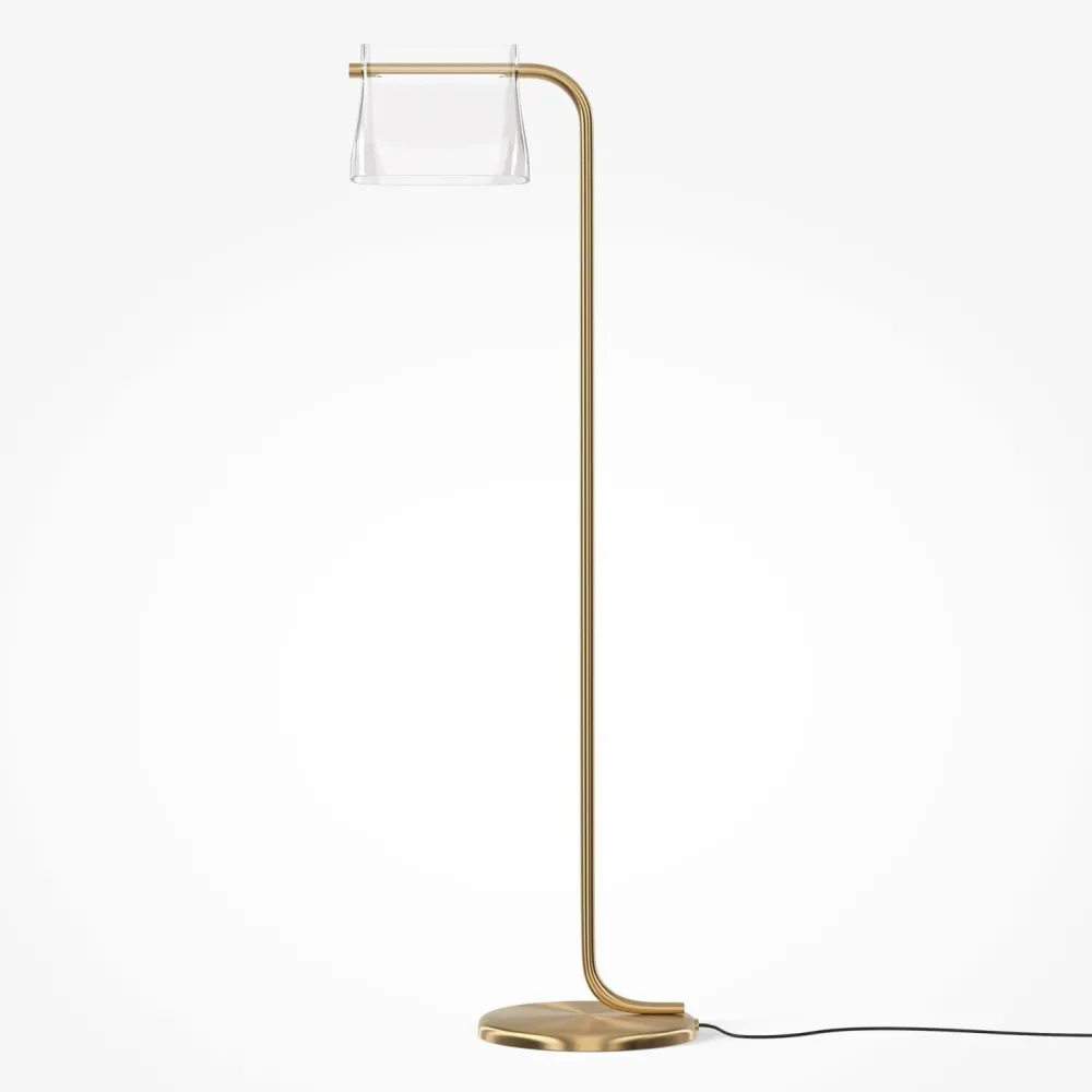 Maytoni LED Stehlampe Glas Metall warmweißes Licht 3000 K* Led Lampen|Glaslampen