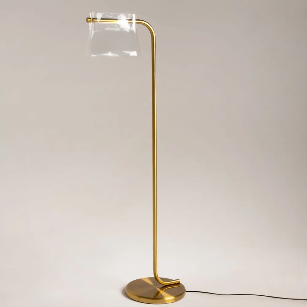 Maytoni LED Stehlampe Glas Metall warmweißes Licht 3000 K* Led Lampen|Glaslampen