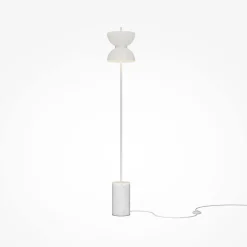 Online Maytoni LED Stehlampe Glas Metall warmweiß 3000 K 1300 lm rund