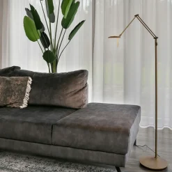 Steinhauer LED Stehlampe in Bronze 185 cm flexibel dimmbar* Led Lampen|Stehlampen