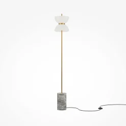 Maytoni LED Stehlampe Metall Glas 145 cm rund 1300 lm Modern* Led Lampen|Designerlampen