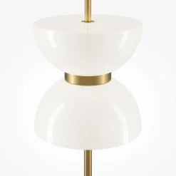 Maytoni LED Stehlampe Metall Glas 145 cm rund 1300 lm Modern* Led Lampen|Designerlampen