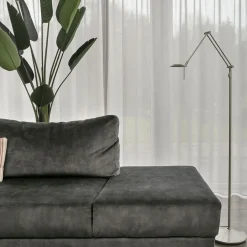 Steinhauer LED Stehlampe Modern in Stahl 185 cm flexibel dimmbar* Led Lampen|Stehlampen