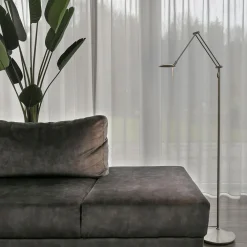 Steinhauer LED Stehlampe Modern in Stahl 185 cm flexibel dimmbar* Led Lampen|Stehlampen