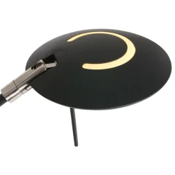 Best Steinhauer LED Stehlampe Modern Schwarz 185 cm beweglich dimmbar