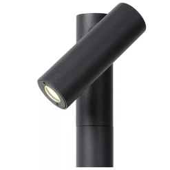 LED Stehlampe verstellbar Anthrazit IP65 43 cm 3000 K