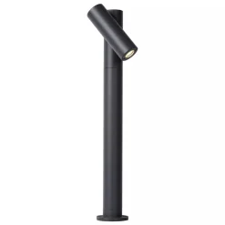 LED Stehlampe verstellbar Anthrazit IP65 43 cm 3000 K