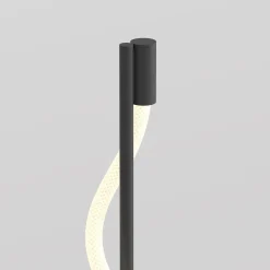 Maytoni LED Stehleuchte Aluminium 150 cm hoch Schwarz Weiß YARA* Led Lampen|Designerlampen