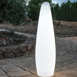 Newgarden LED Stehleuchte außen 170 cm IP65 6000 K mit Stecker Kabel* Metall Lampen|Dekolampen Außen