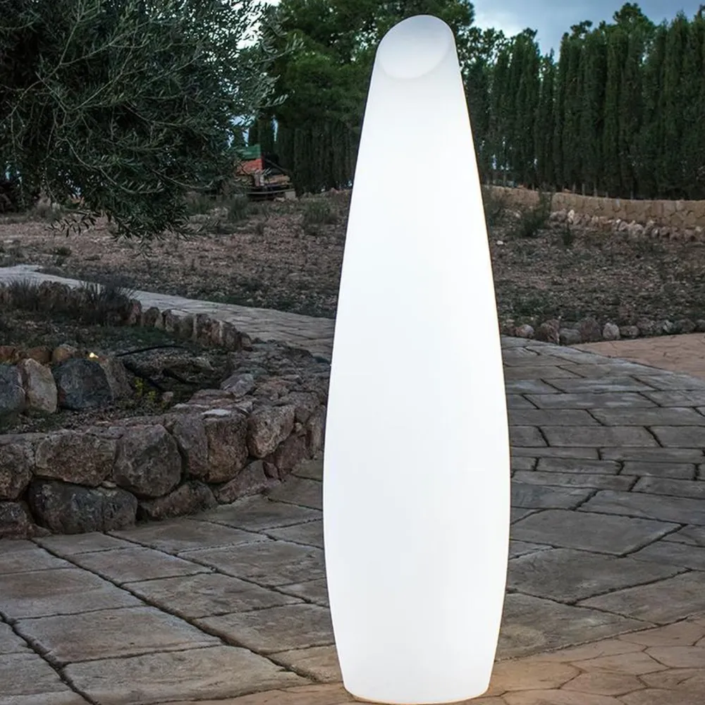 Newgarden LED Stehleuchte außen 140 cm IP65 6000 K Stecker Kabel* Metall Lampen|Wegeleuchten