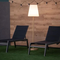 Newgarden LED Stehleuchte außen 177 cm IP65 Farbwechsel Stecker Kabel* Metall Lampen|Wegeleuchten