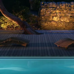 Best Maytoni LED Stehleuchte außen Aluminium IP65 1000 lm Grau