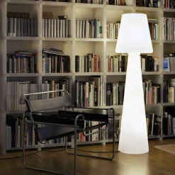 Outlet Newgarden LED Stehleuchte außen IP65 165cm Weiß 6000K Stecker Kabel