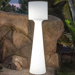 Hot Newgarden LED Stehleuchte außen kabellos Farbwechsel Dimmer 140cm IP65