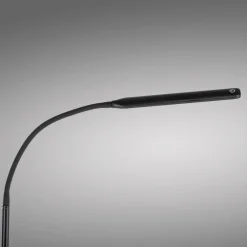 Just Light LED Stehleuchte Metall Schwarz Touch 125 cm verstellbar* Wohnzimmerlampen|Metall Lampen