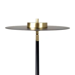 New Giovanni Battista LED Stehleuchte Wohnzimmer 145 cm Eisen Messing massiv