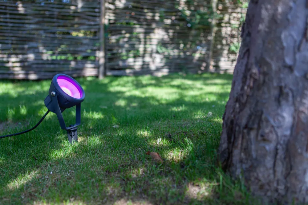 Discount Eco-Light LED Strahler mit Erdspieß flexibel IP65 RGB dimmbar