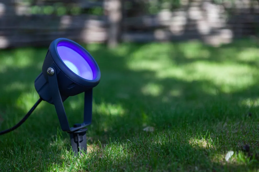 Discount Eco-Light LED Strahler mit Erdspieß flexibel IP65 RGB dimmbar