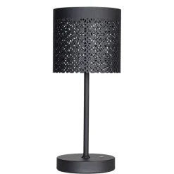 Outlet By Rydéns LED Tischlampe außen Akku dimmbar kabellos 34,5 cm Metall