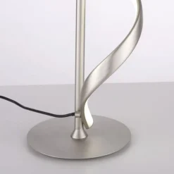 Paul Neuhaus LED Tischlampe dimmbar 50 cm Fernbedienung 10 W Silber