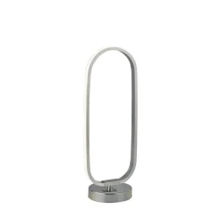 Sale Searchlight LED Tischlampe in Chrom 33 cm 3000 K warmweißes Licht