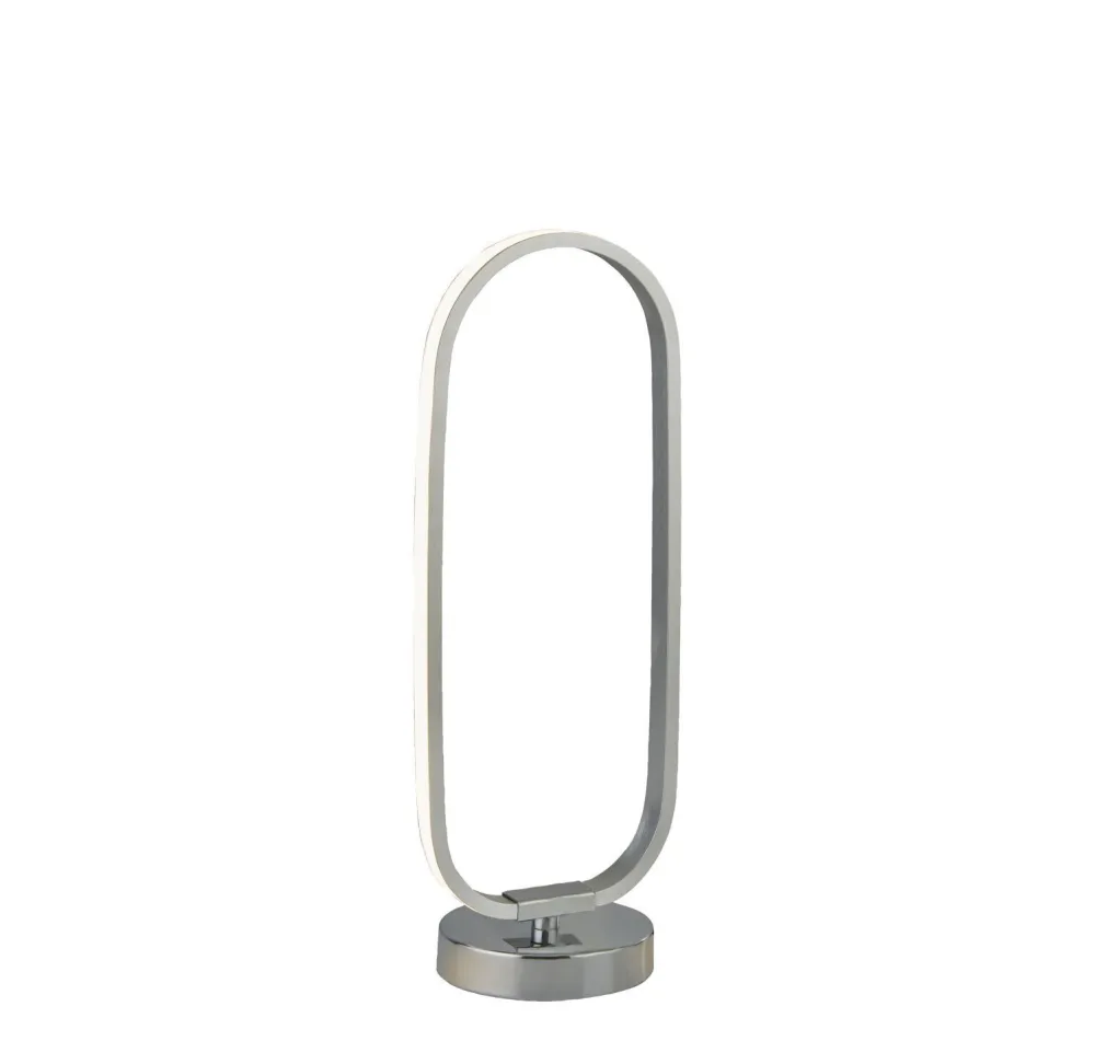 Sale Searchlight LED Tischlampe in Chrom 33 cm 3000 K warmweißes Licht