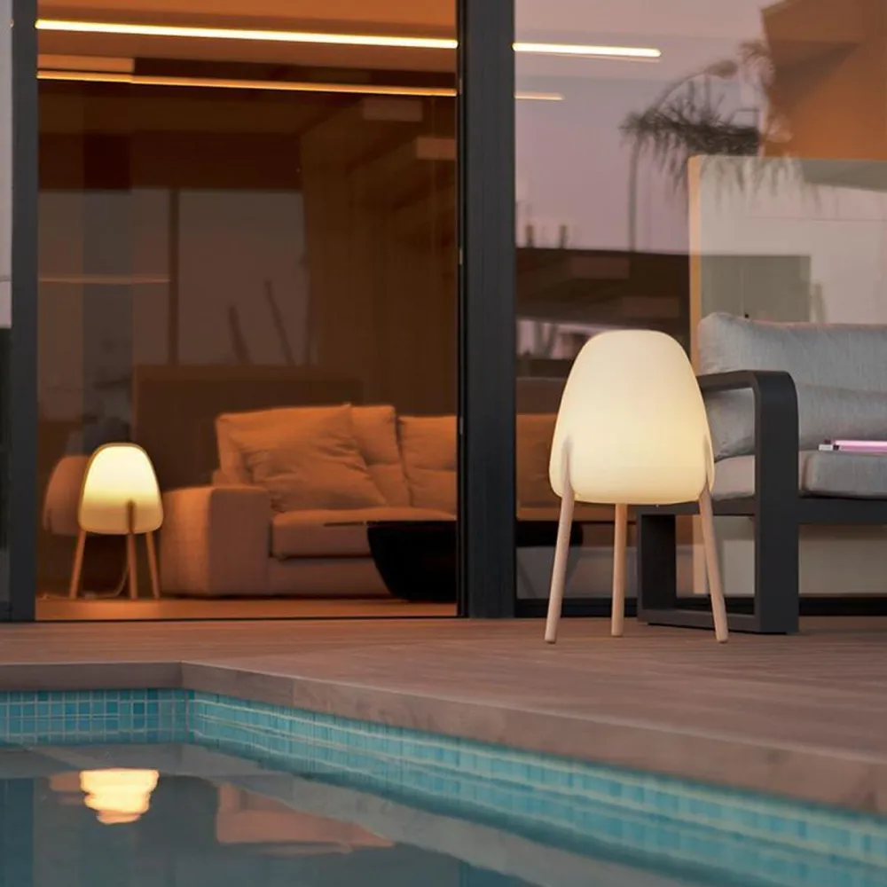 Newgarden LED Tischlampe IP65 70 cm Farbwechsel 3000-6500 K Dimmer* Wegeleuchten|Moderne Außenleuchten