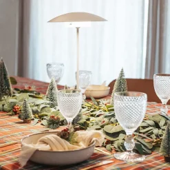 Newgarden LED Tischlampe kabellos Akku Touch H: 40 cm IP44 Weiß