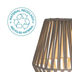 Newgarden LED Tischlampe kabellos Akku IP54 Dimmer Fernbedienung 32,5cm* Metall Lampen|Moderne Außenleuchten