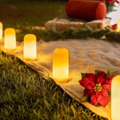 Newgarden LED Tischlampe kabellos tragbar Akku Dimmer IP54 2000K Outdoor* Metall Lampen|Led Außenleuchten