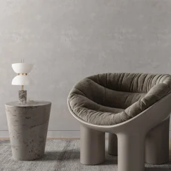 Maytoni LED Tischlampe Metall Glas 46 cm hoch rund 500 lm MARIA