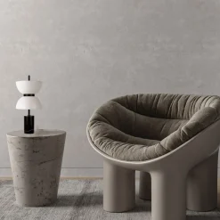 Maytoni LED Tischlampe Metall Glas 46 cm hoch rund 350 lm MARIA* Led Lampen|Tischlampen