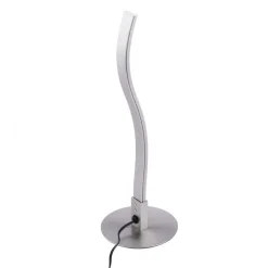 Just Light LED Tischlampe Metall in Stahl 30 cm 300 lm blendarm* Wohnzimmerlampen|Schlafzimmer Lampen