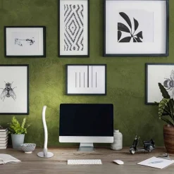 Just Light LED Tischlampe Metall in Stahl 30 cm 300 lm blendarm* Wohnzimmerlampen|Schlafzimmer Lampen