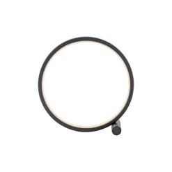 Just Light LED Tischlampe Schwarz Metall Ring H:25,5 cm 1290 lm* Wohnzimmerlampen|Schlafzimmer Lampen