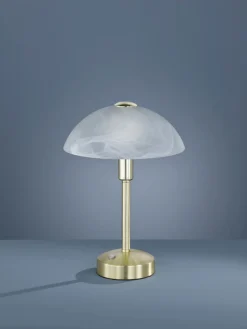 Discount Trio Reality LED Tischlampe Touch dimmbar 30 cm 450 lm Glas blendarm