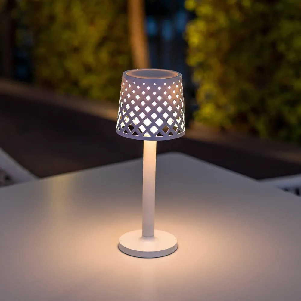 Online Newgarden LED Tischlampe Touch IP44 31 cm Weiß 3000 K tragbar