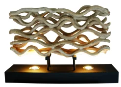 Suna Living LED Tischlampe Treibholz modernes Design dekorativ* Led Lampen|Moderne Lampen