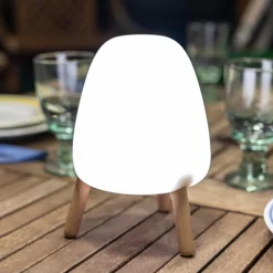 Clearance Newgarden LED Tischleuchte Akku Touch Dimmer IP43 19,4 cm tragbar