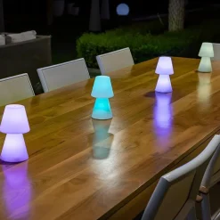 Hot Newgarden LED Tischleuchte außen kabellos Dimmer Farbwechsel 20 cm IP43