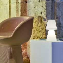 Best Newgarden LED Tischleuchte kabellos 30 cm Dimmer Farbwechsel IP65 außen