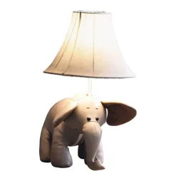 Online Happy Lamps LED Tischleuchte Kinderzimmer Elefant 48 cm Grau vegan