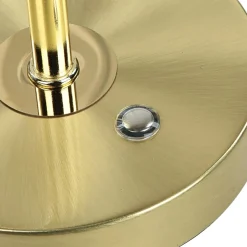 Hot Trio Reality LED Tischleuchte Messing Matt