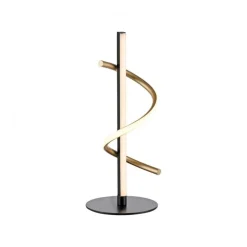 Discount Just Light LED Tischleuchte Metall 3000 K 2100 lm Schwarz Messing