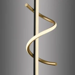 Discount Just Light LED Tischleuchte Metall 3000 K 2100 lm Schwarz Messing