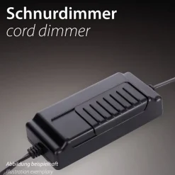 Discount Just Light LED Tischleuchte Metall 3000 K 2100 lm Schwarz Messing