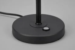 Clearance Trio Reality LED Tischleuchte Schwarz Touch Dimmer Metall 4 W 35 cm