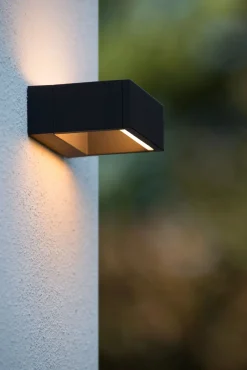 LED Up Down Wandleuchte Aluminium Anthrazit 3000 K IP54* Außenwandleuchten|Led Außenleuchten