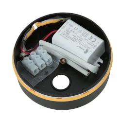 Nowodvorski LED Wandlampe Ø 15 cm in Gold 3000 K 60 lm Holz Metall* Metall Lampen|Holzlampen