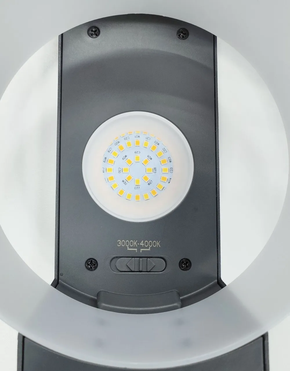 Best Eco-Light LED Wandlampe Aluminium Anthrazit B:16 cm IP44 1000 lm